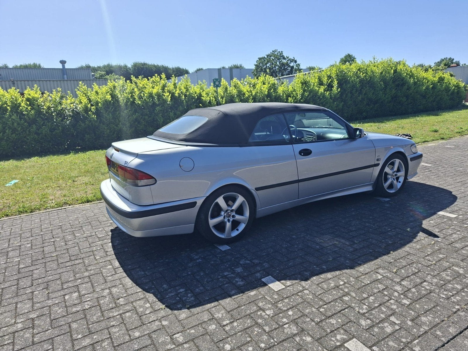 Saab 9-3 2.0 T Cabrio 1999 Grijs, foto 9