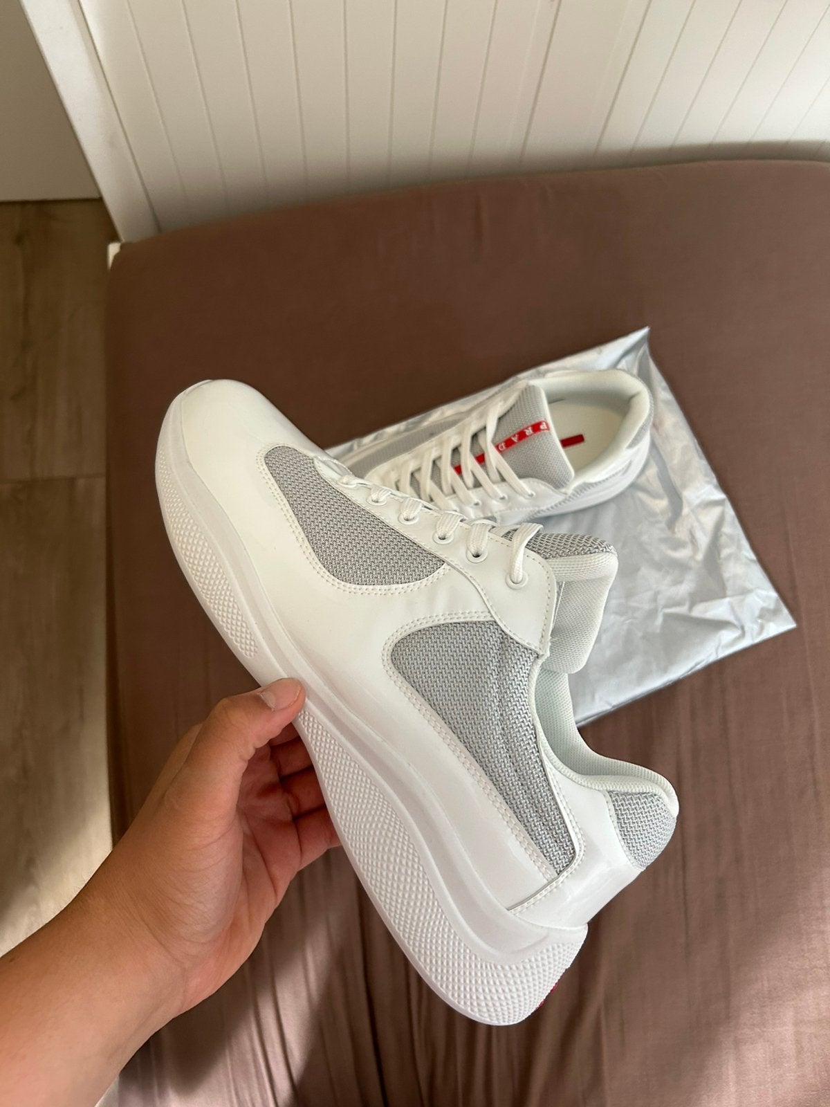 Prada cup schoenen, Kleding | Heren, Schoenen, Zo goed als nieuw, Zwart, Ophalen of Verzenden