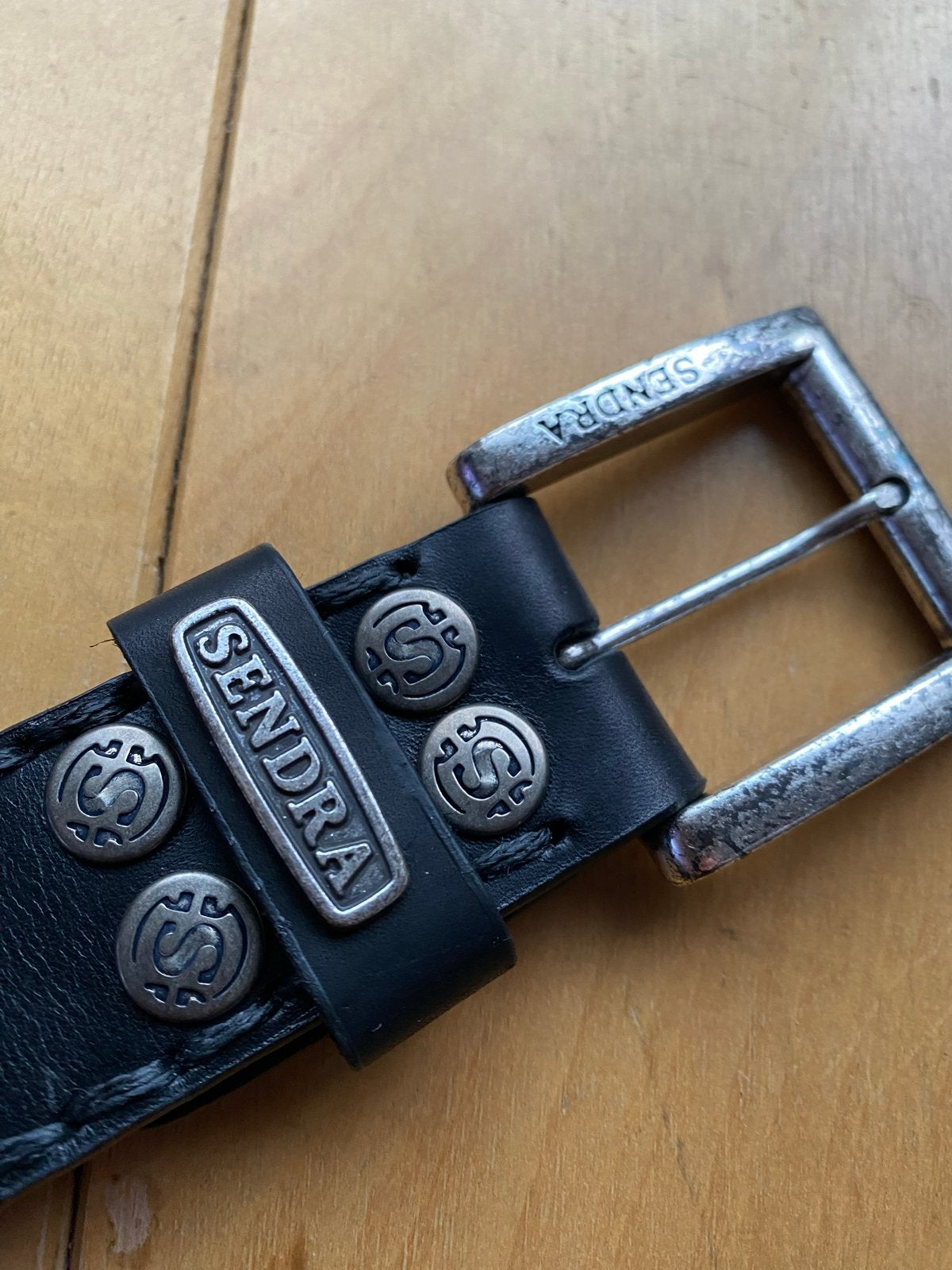 Sendra riem nieuw in doos, maat 95, zwart, 3 tot 5 cm, Tailleriem, Ophalen of Verzenden, Echt leder