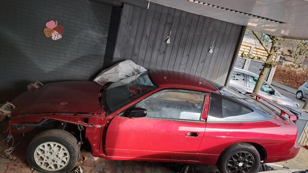 Nissan 200SX 1.8 Turbo 16V U9 1991 Rood, Auto's, Nissan, Achterwielaandrijving, 4 cilinders, 200SX, Handgeschakeld