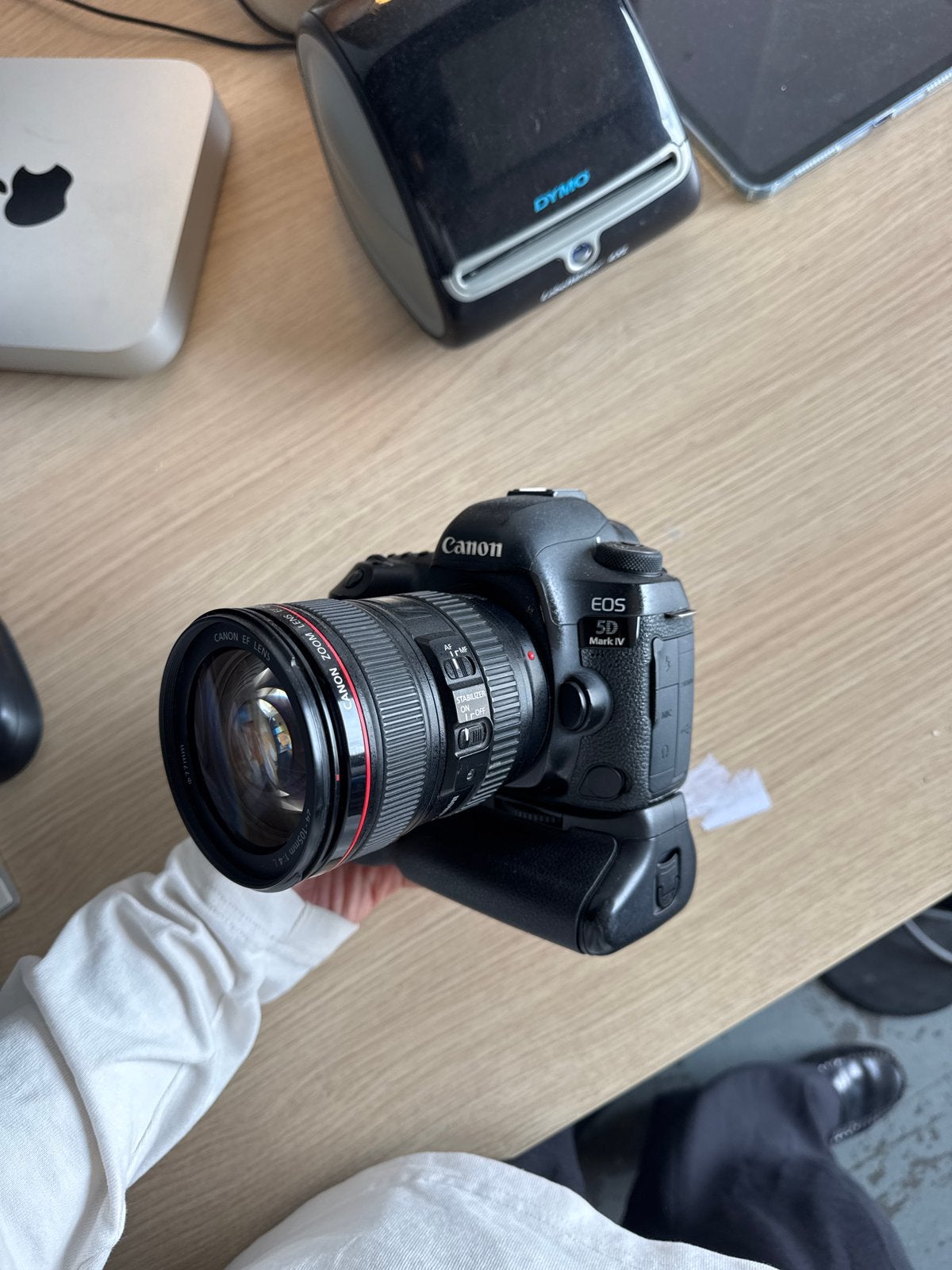 Canon EOS 5D Mark IV met Canon EF 24-105mm f/4L IS  USM, Audio, Tv en Foto, Fotocamera's Digitaal, Spiegelreflex, Canon, Beeldstabilisatie