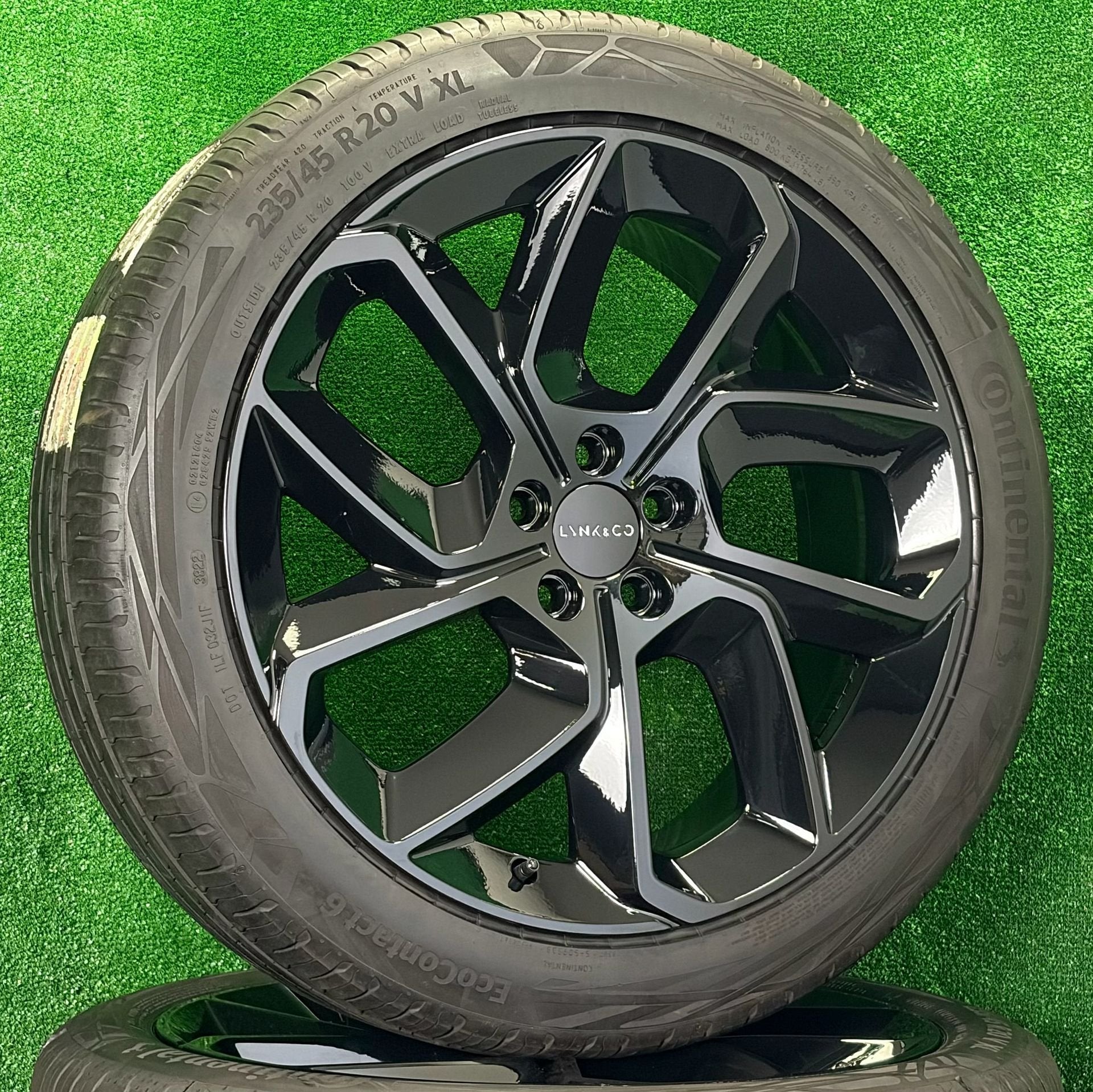 Originele 20 inch Lynk & Co velgen met zomerbanden, Auto-onderdelen, Gebruikt, -, -, Banden en Velgen