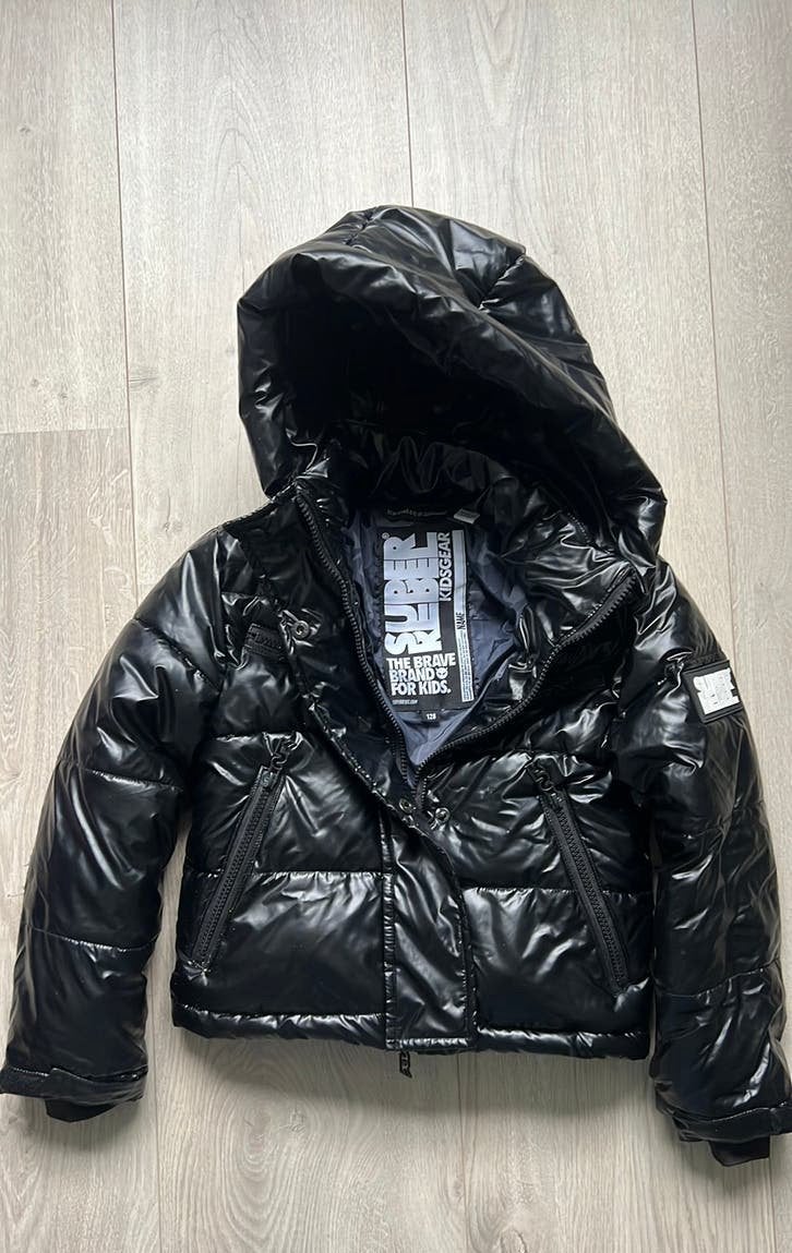 Super rebel winterjas maat 128, Ophalen of Verzenden, Zo goed als nieuw, Overige maten