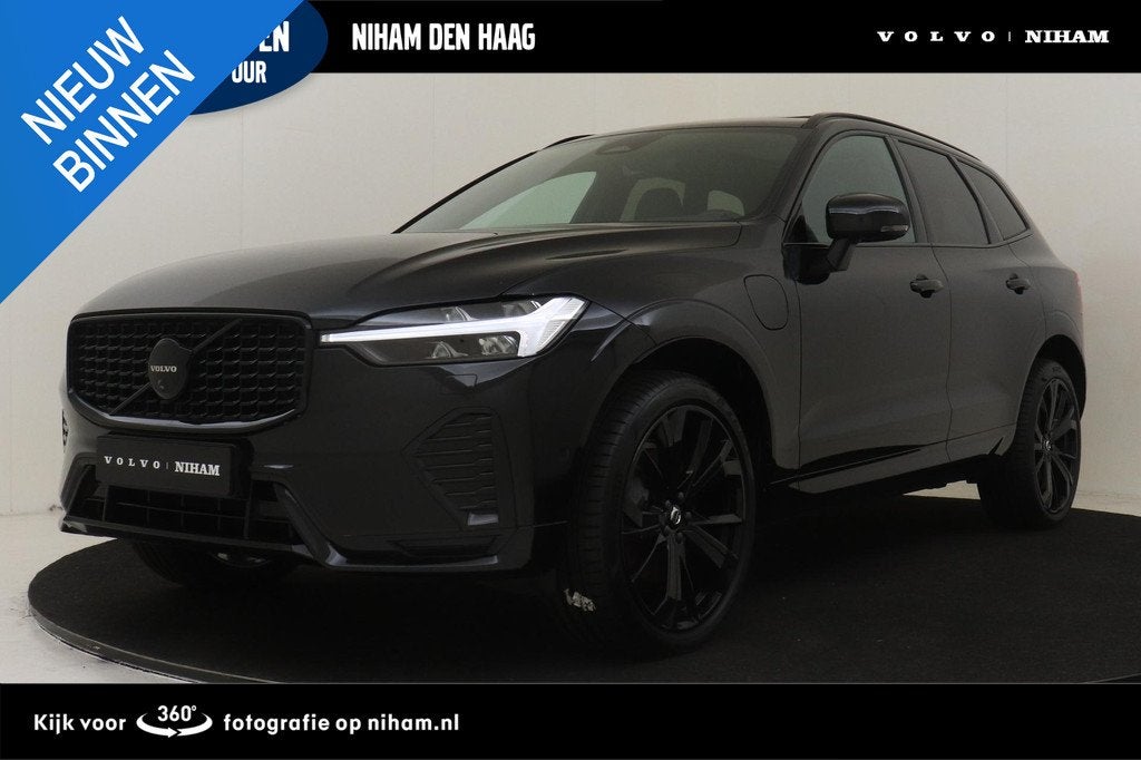 Volvo XC60 T8 PLUG-IN HYBRID AWD PLUS BLACK EDITION -PANO.DA, Auto's, Volvo, Bedrijf, Te koop, XC60, 360° camera, 4x4, ABS, Achteruitrijcamera