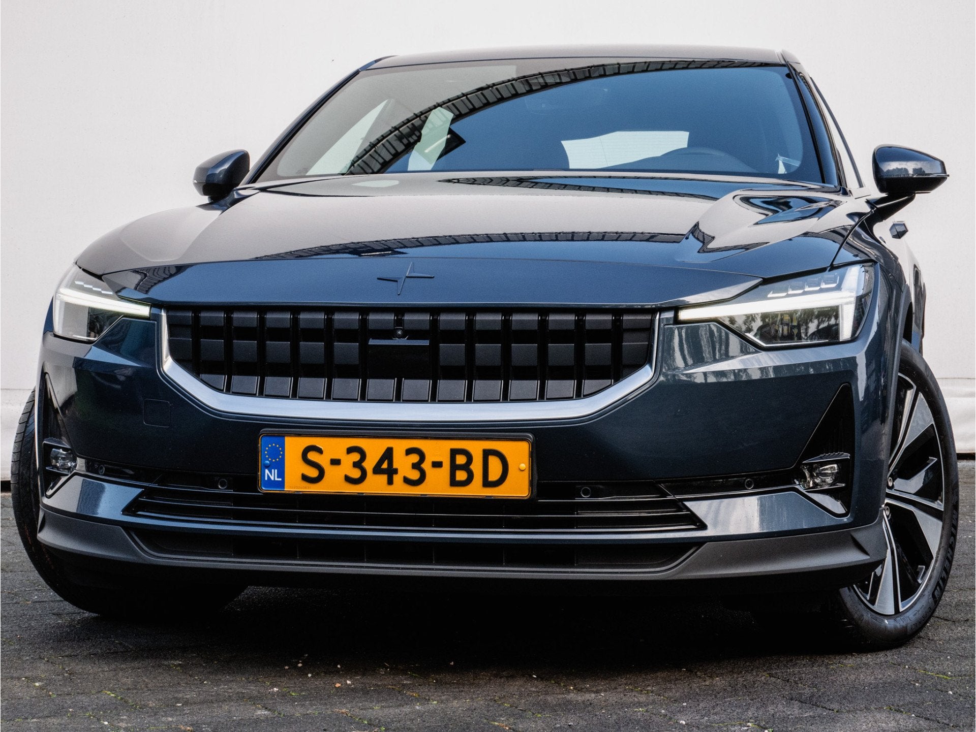 Polestar 2 Long Range Single Motor 78 kWh SOH 89% Adapt. cru, Auto's, Polestar 2, Stof, Gebruikt, Met garantie (alle)
