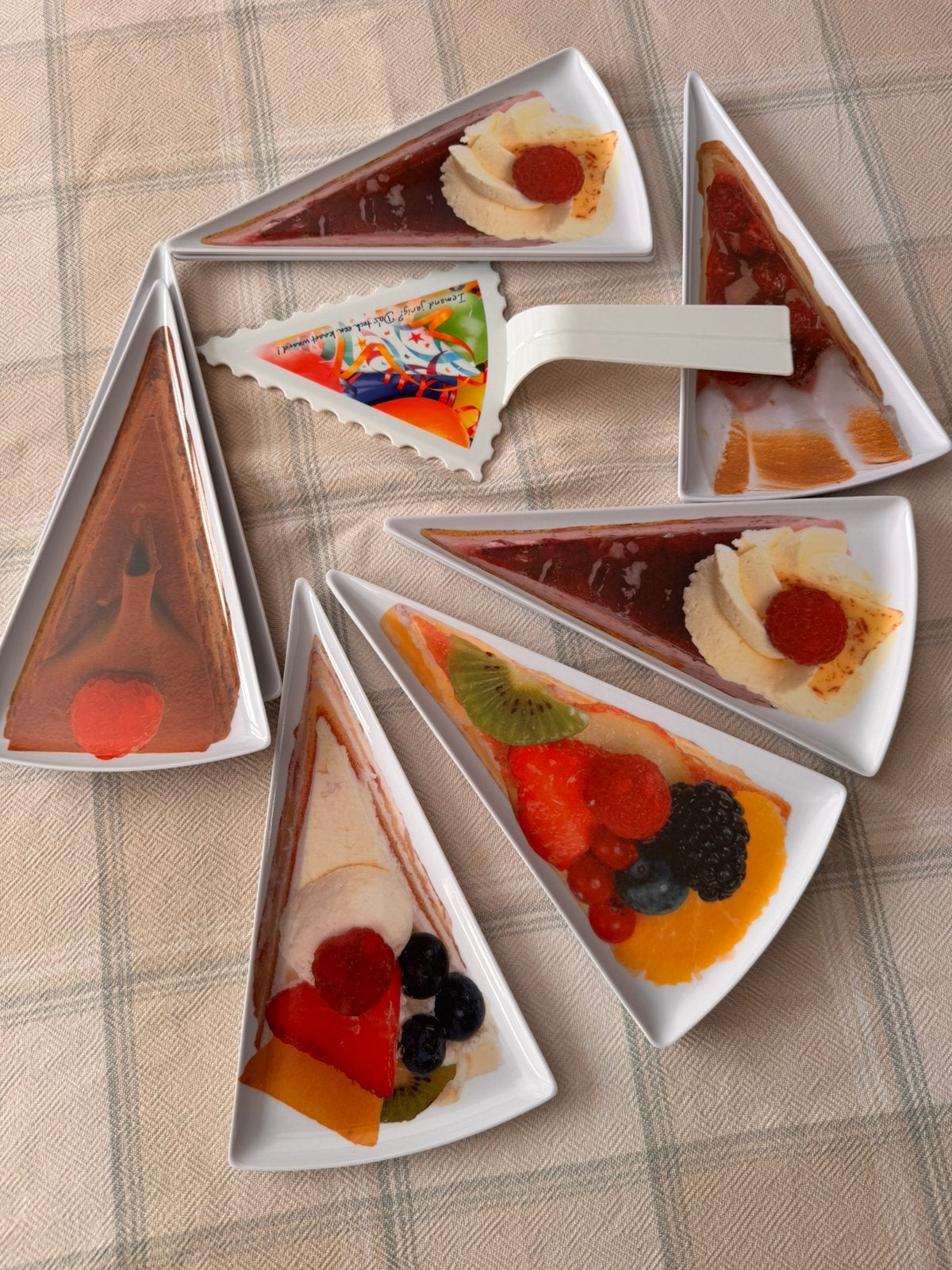 Cake/tart servies, Ophalen, Zo goed als nieuw, Zilver, Overige materialen