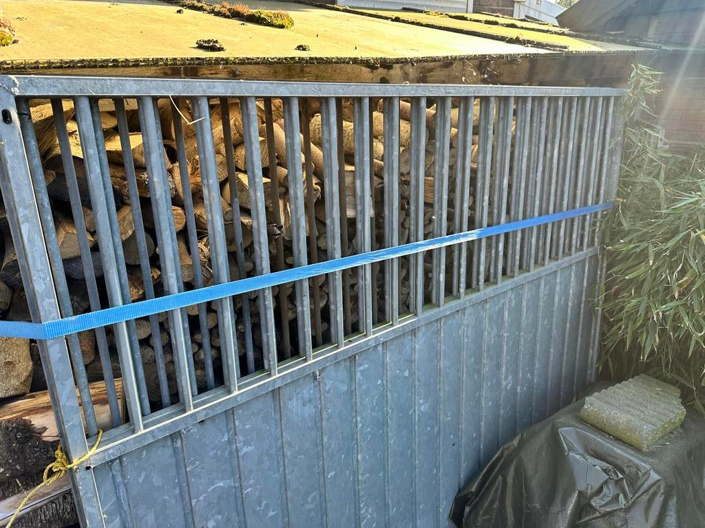 Diverse Kennelpanelen 2 en 1,5m lang, Ophalen, Gebruikt, 110 cm of meer, 100 cm of meer
