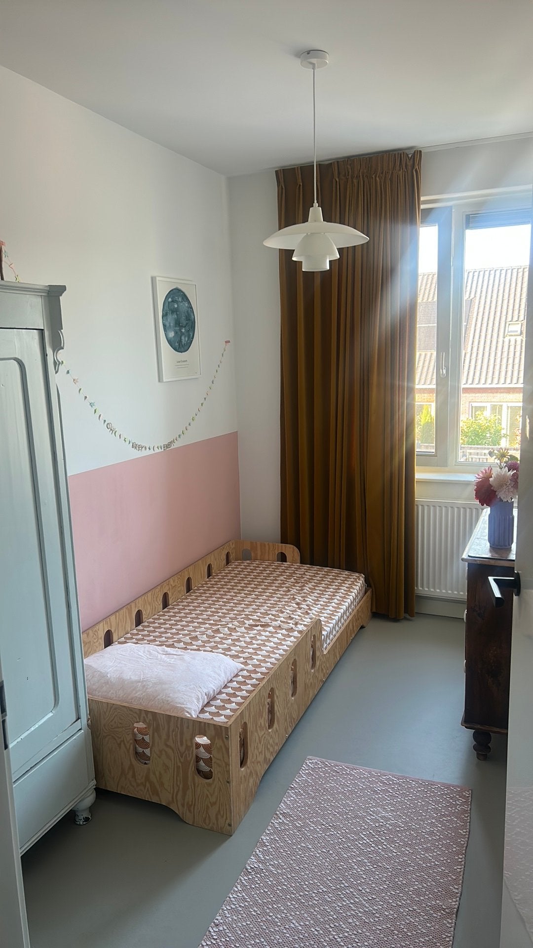 Petit Puk kinderbed Marie 90x200 montessori bed, Kinderen en Baby's, Ophalen, 85 tot 100 cm, Zo goed als nieuw, Lattenbodem