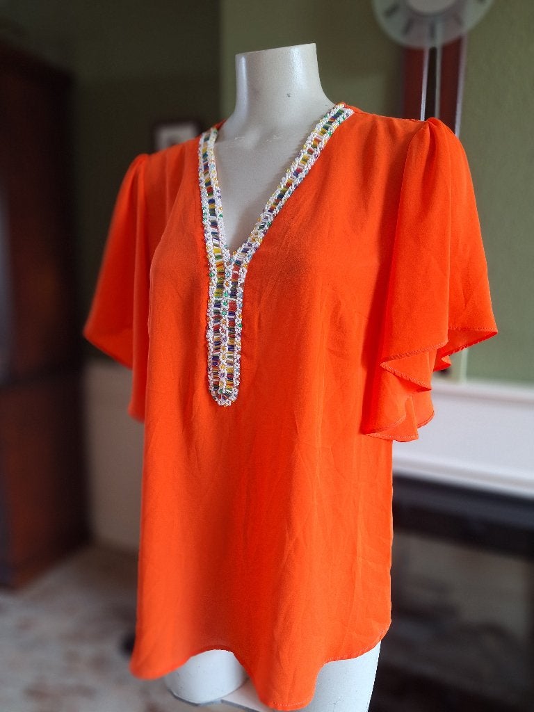 Amelie en Amelie top S nieuw, Verzenden, Amelie en Amelie, Nieuw, Oranje