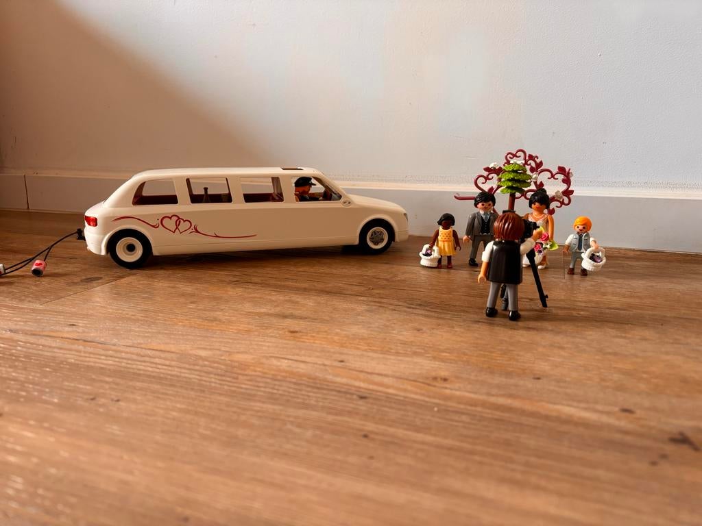 Playmobil Bruiloft Set met Limo en Figuren, Ophalen, Gebruikt