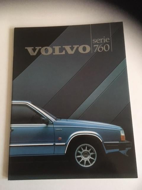 Autofolder/Brochure       Volvo   760  GLE     1984       NL, Ophalen of Verzenden, Nieuw, Volvo