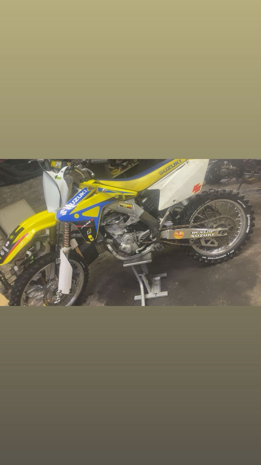 Suzuki rmz 450, Ophalen, 450 cc