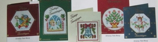 Borduurpatroon  Kerst motiefjes   nr 5512, Verzenden, Nieuw, Handborduren, Patroon
