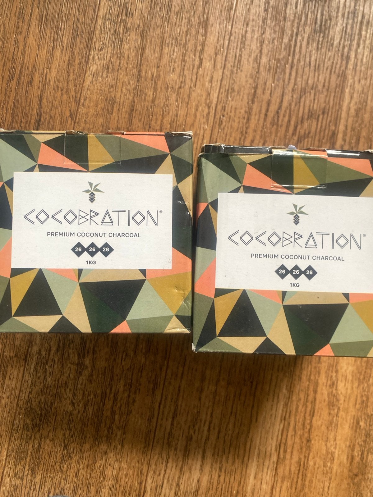 Cocobration Premium Kokosnoot Houtskool 2x1KG, Ophalen of Verzenden, Nieuw