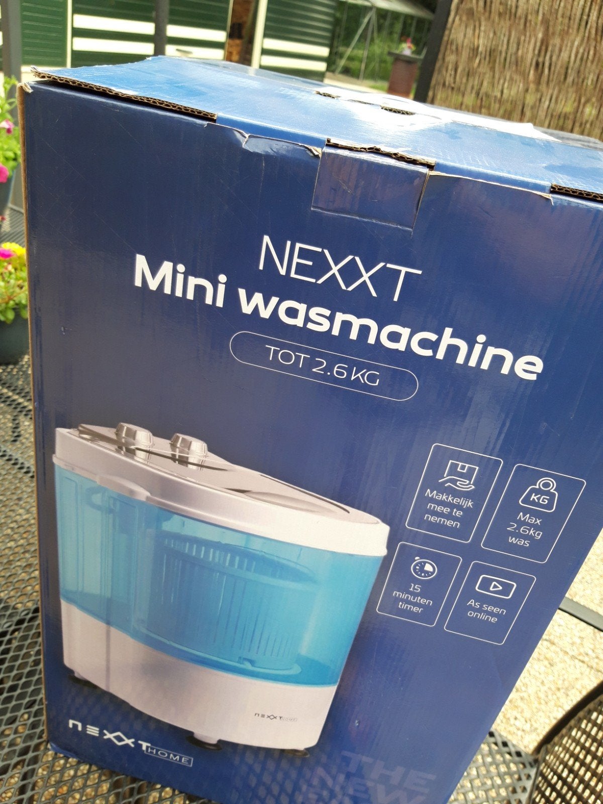 NEXXXT Mini Wasmachine - Compact en Draagbaar, Ophalen of Verzenden, Nieuw