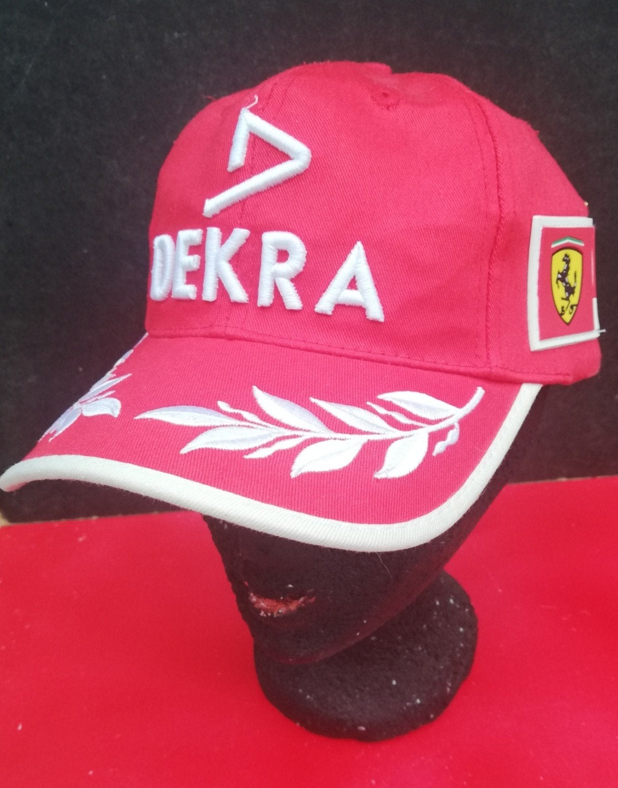 Michael Schumacher. F1 cap. Ca '90. DEKRA., Ophalen of Verzenden, Zo goed als nieuw, Formule 1