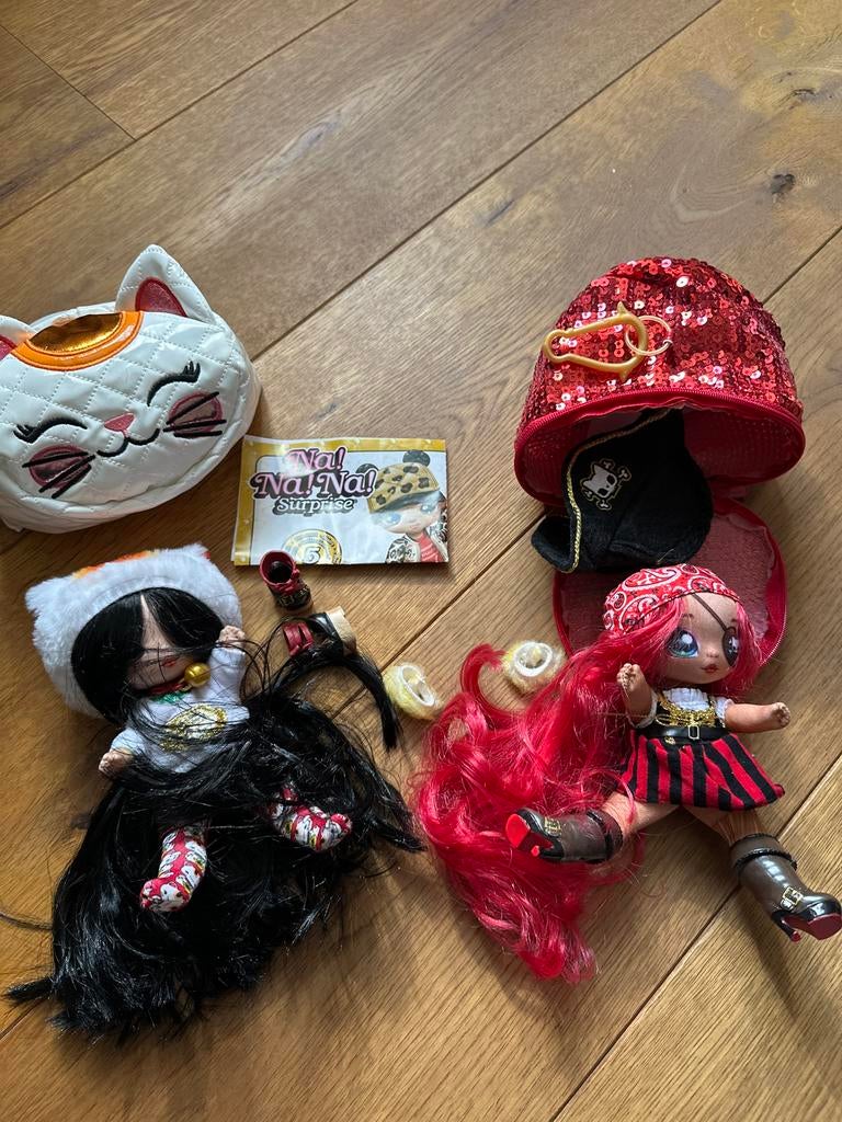 Na! Na! Na! Surprise poppen met accessoires, Ophalen of Verzenden, Gebruikt, Overige typen