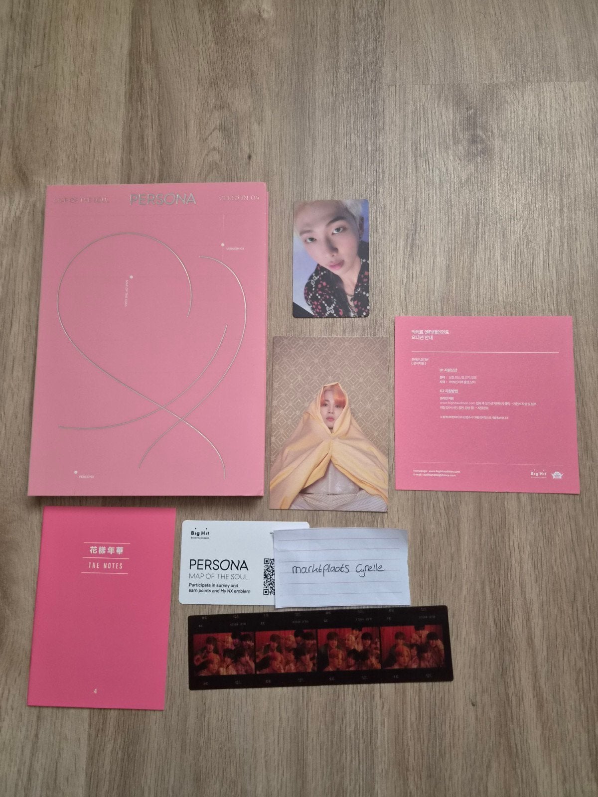 BTS Map of the Soul: Persona - Versie 04 (met Jimin pc), Ophalen of Verzenden, Zo goed als nieuw, Album, Gesigneerd