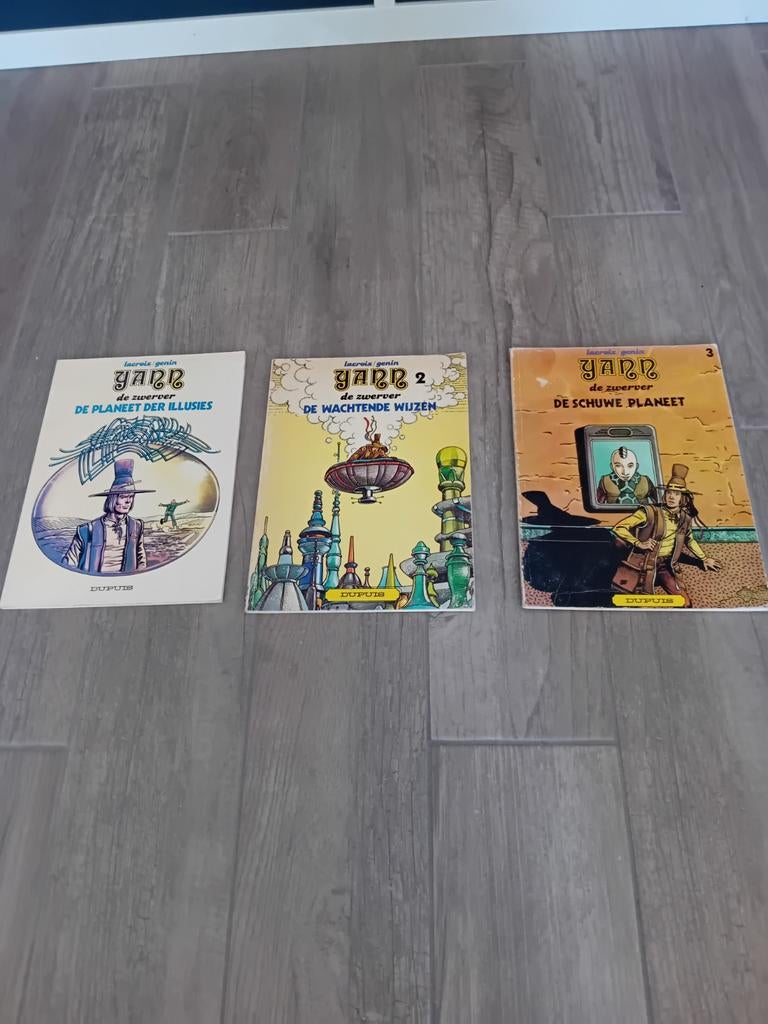 3 yann stripboeken, Meerdere stripboeken, Ophalen of Verzenden, Gelezen