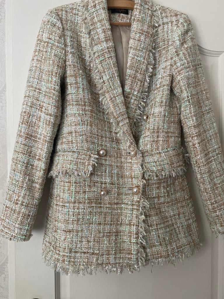 Nieuw Nana Love Tweed Jasje Maat M, Kleding | Dames, Maat 38/40 (M), Overige kleuren, Nieuw, Ophalen of Verzenden
