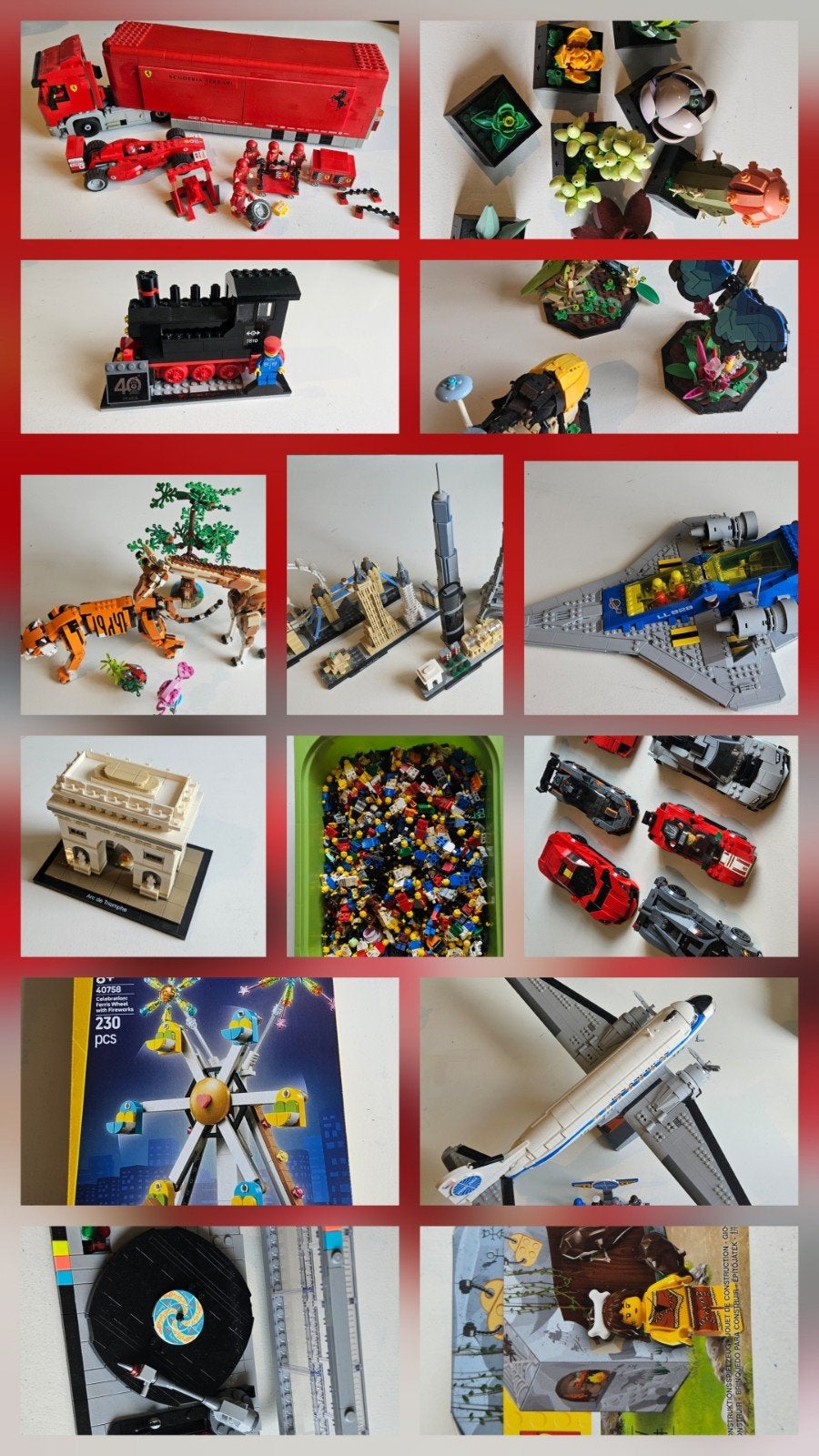 Grote Lego verzameling te koop aangeboden, Ophalen, Zo goed als nieuw
