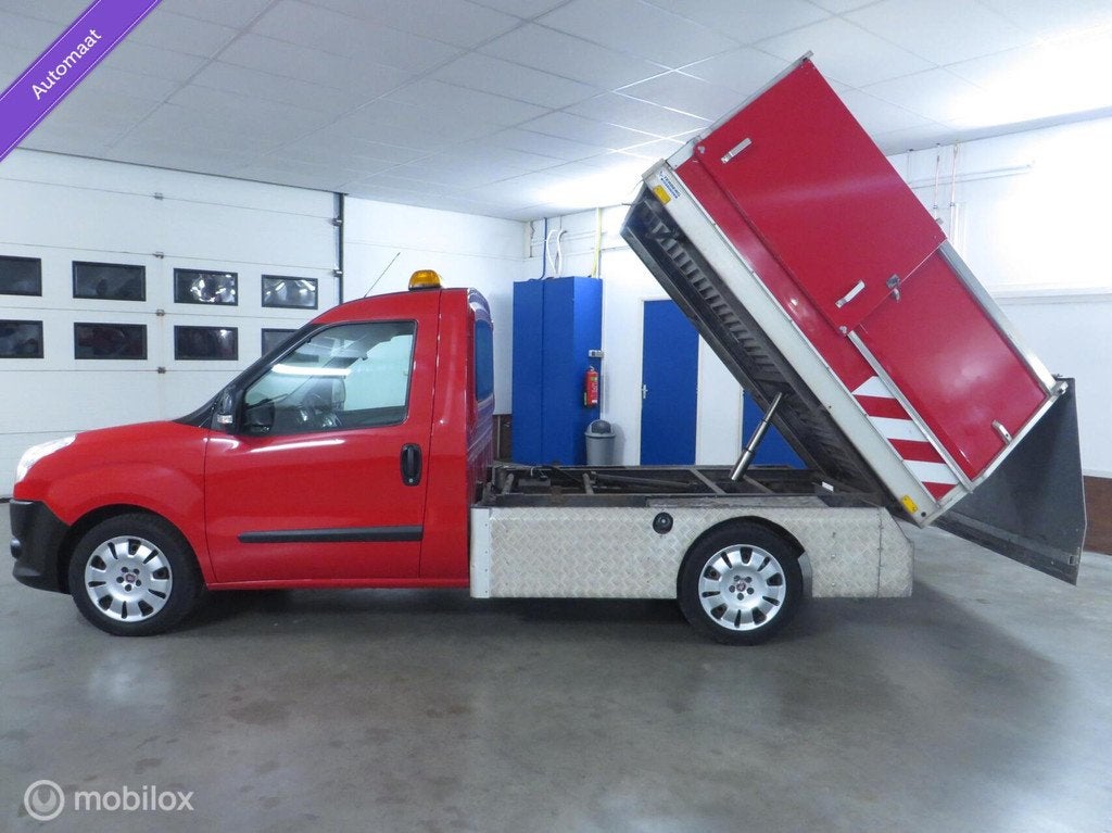 Fiat Doblo Cargo 1.3 MultiJet Maxi Kipper 2015, Auto's, Automaat, Euro 5, Gebruikt, 4 cilinders