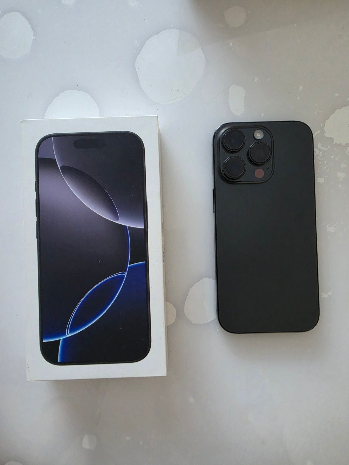 Iphone 16 Pro 256 GB zwart, Telecommunicatie, Mobiele telefoons | Apple iPhone, 86 %, Zwart, Zo goed als nieuw, Zonder simlock