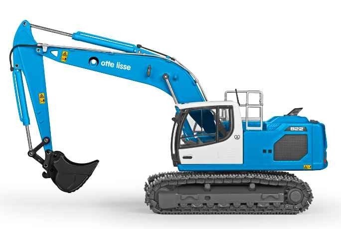 Conrad Liehberr R922 Hydraulikbagger Otte Lisse  1:50, Ophalen of Verzenden, Nieuw