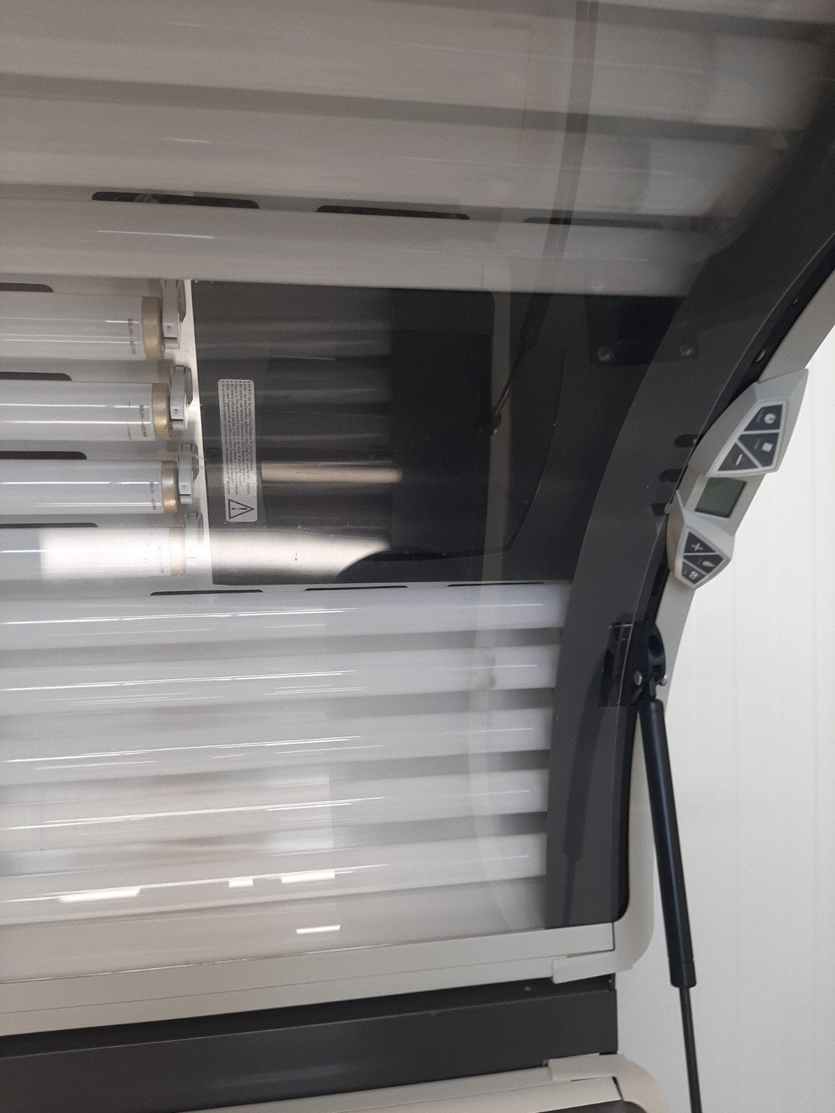 Hapro Onyx 26-1 , 2 jaar garantie, Witgoed en Apparatuur, Ophalen of Verzenden, Zo goed als nieuw, Zonnebank dubbelzijdig, 15 lampen of meer