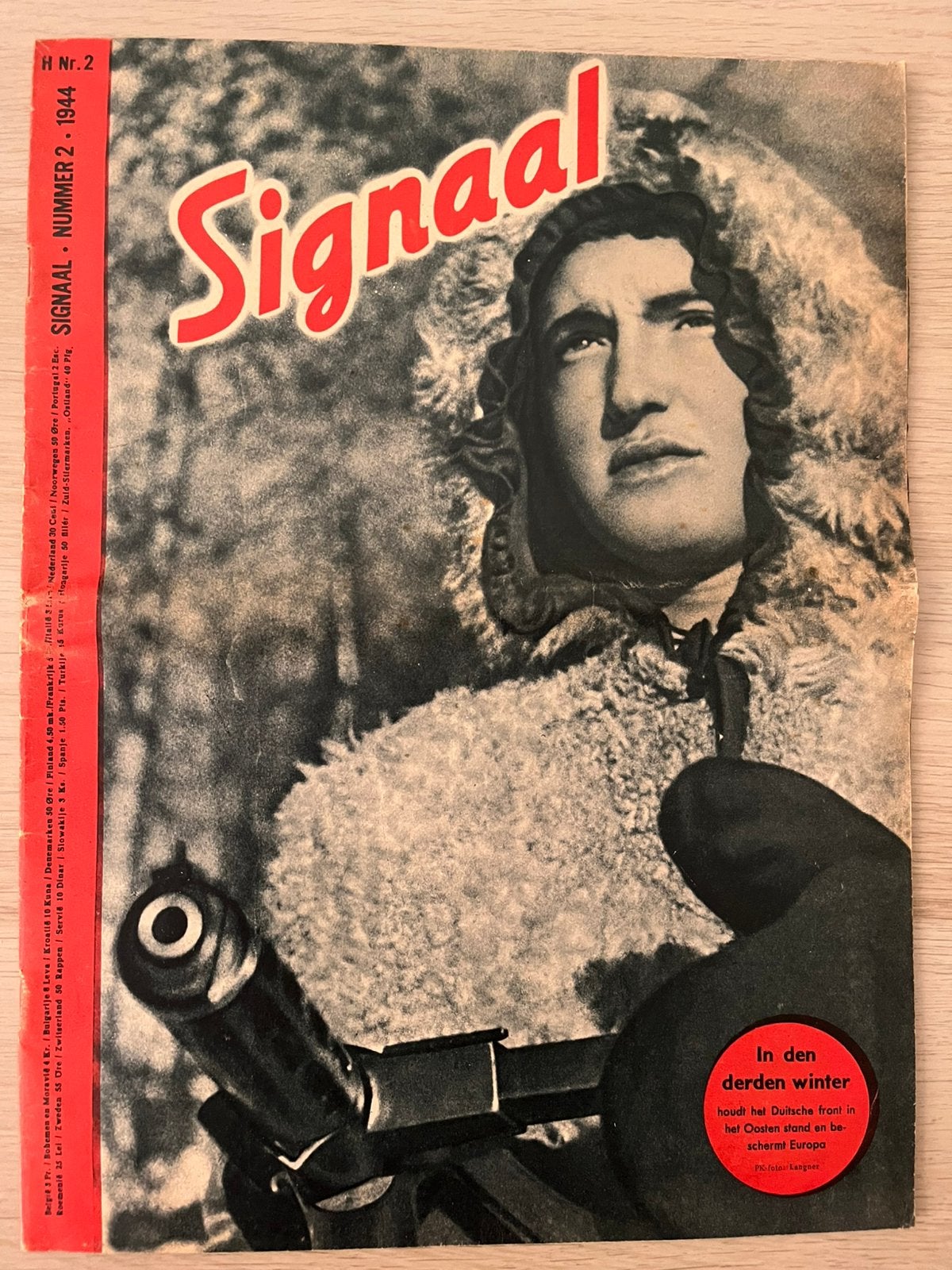 WO2 DUITS Tijdschrift Signaal nummer 2 uit 1944, Verzamelen, Ophalen of Verzenden, Landmacht, Duitsland, Boek of Tijdschrift