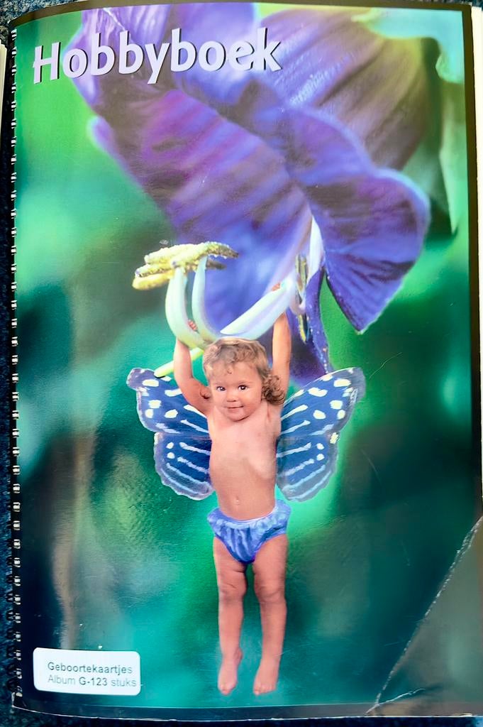 Album met 123 geboortekaartjes erin, Ophalen of Verzenden, 1970 tot 1980, Geboortekaartje