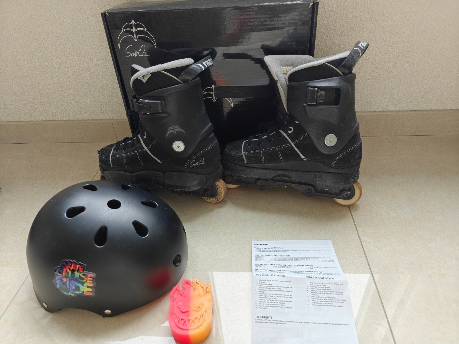 Razors SL Quinny Pro Skates (40), Overige merken, Gebruikt, Overige typen, Ophalen of Verzenden