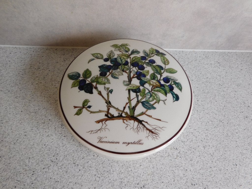 Trinketbox 14,5 cm. Botanica Villeroy & Boch, Ophalen of Verzenden, Zo goed als nieuw, Overige stijlen, Porselein