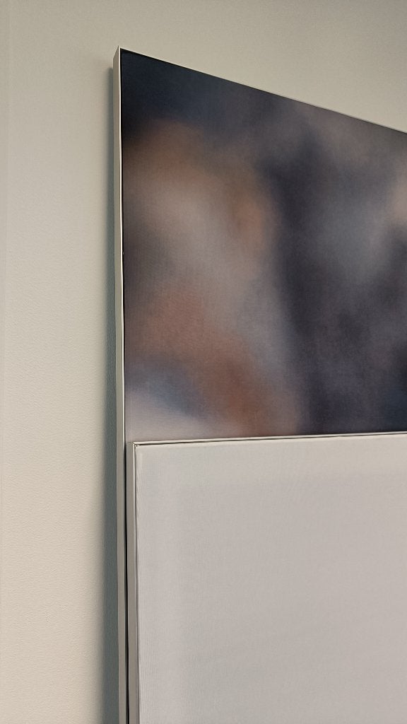 Peesdoek frame / textielframe diverse maten, Ophalen, Metaal, Zilver, Zo goed als nieuw