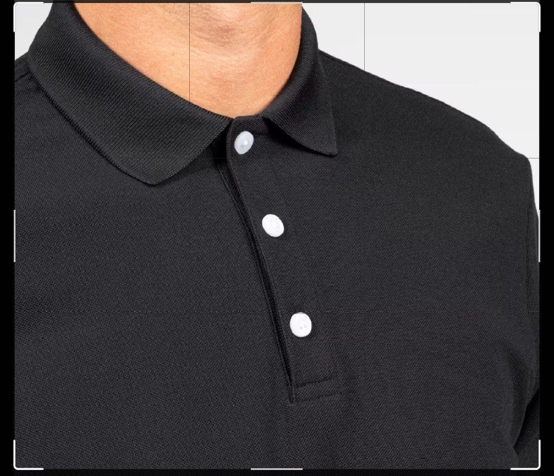 3 golfpolo zwart L nieuw decathlon poloshirt, Maat 52/54 (L), Zwart, Nieuw, Ophalen of Verzenden