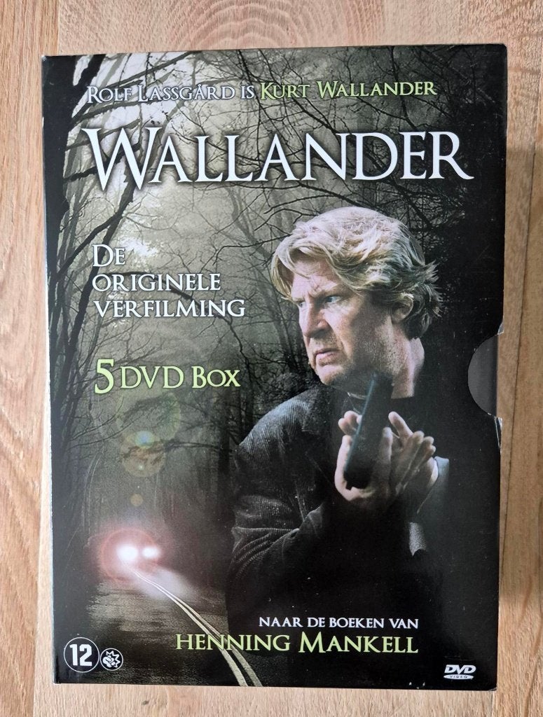 Wallander: De Originele Verfilming - 5 DVD Box, Bonusmateriaal, Misdaad, Nederlands, Zo goed als nieuw