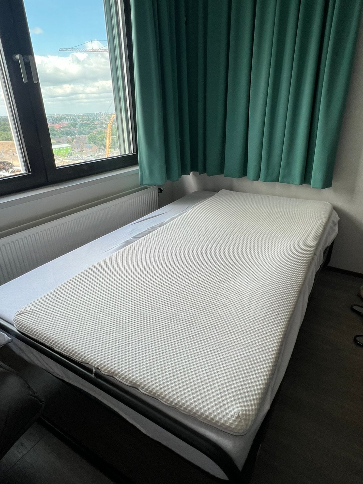 MATRAS TOPPER / MATTRESS TOPPER, Schuim, Eenpersoons, Wit, Overige typen