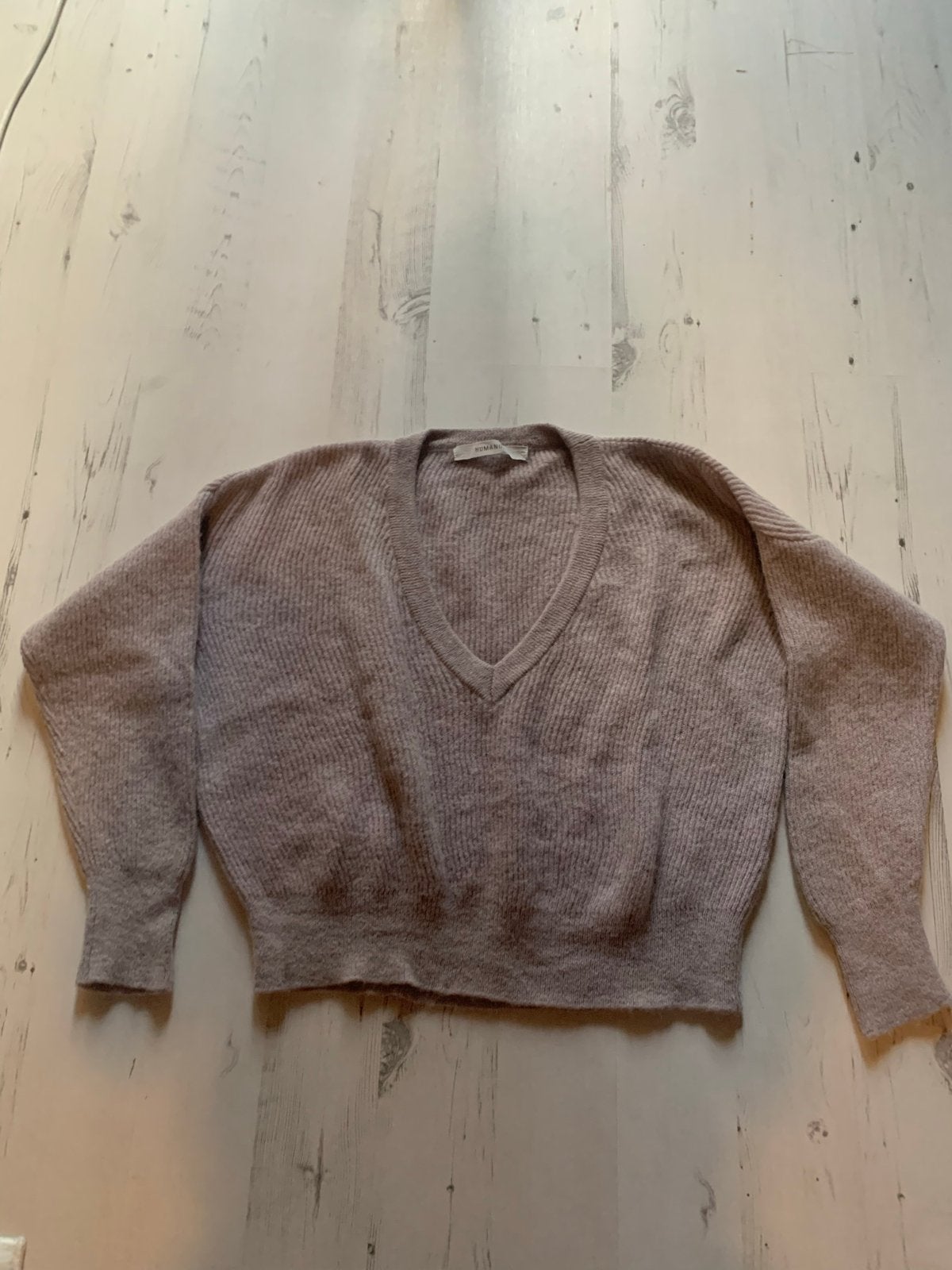 Humanoid Dames Trui Alpaca Wol Maat S, Kleding | Dames, Ophalen of Verzenden, Gedragen, Maat 36 (S), Beige