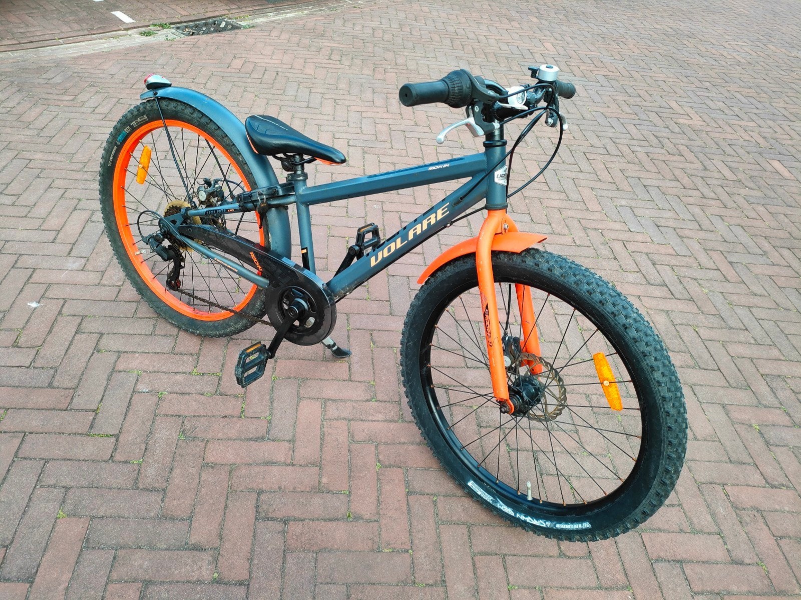 Mountainbike volare Rocky 24 inch met 6 speed, 24 inch of meer, Volare Rocky, Aluminium, Ophalen of Verzenden
