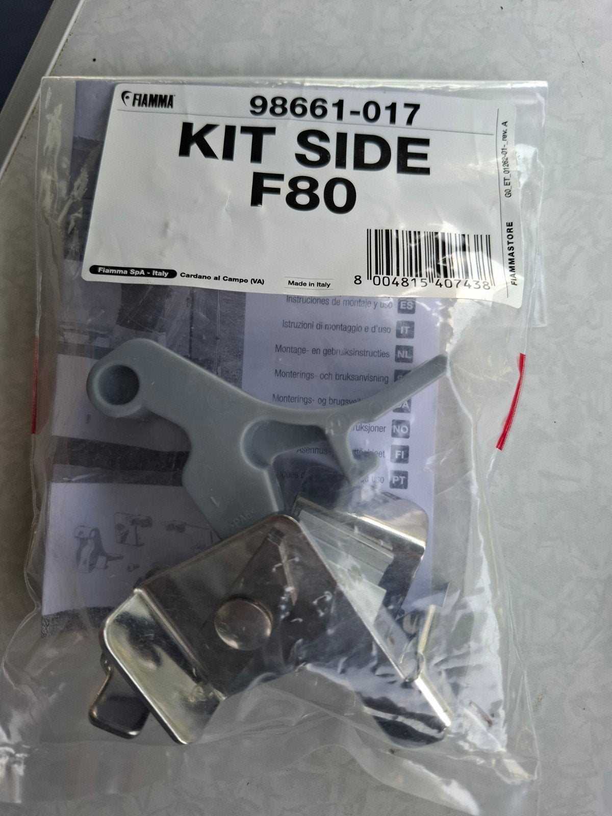 Fiamma Kit Side F80 - Ongebruikt (98661-017), Ophalen of Verzenden