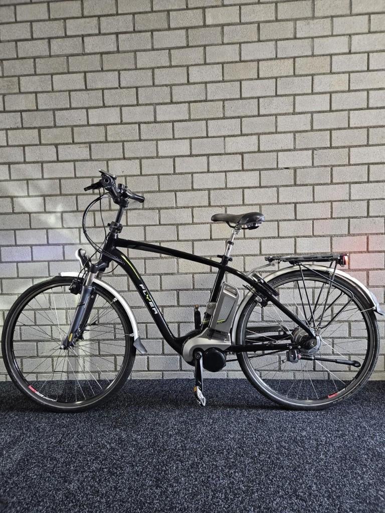Flyer T series, Fietsen en Brommers, Elektrische fietsen, Gebruikt, Overige merken, 47 tot 51 cm, 50 km per accu of meer, Ophalen