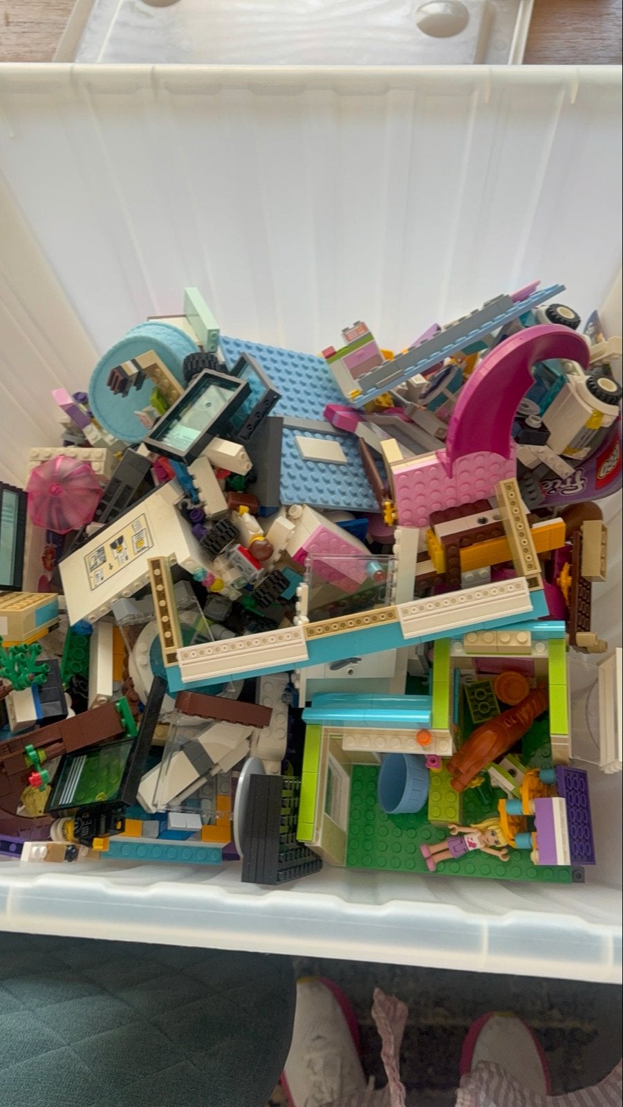 Grote doos LEGO Friends met instructies, Ophalen, Gebruikt, Lego, Friends