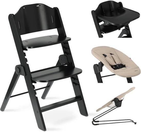 Deryan Odin Luxe Kinderstoel met Bouncer - Zwart/Nougat, Triple J Online, Info@triplejonline.nl, De Spinnekop 9