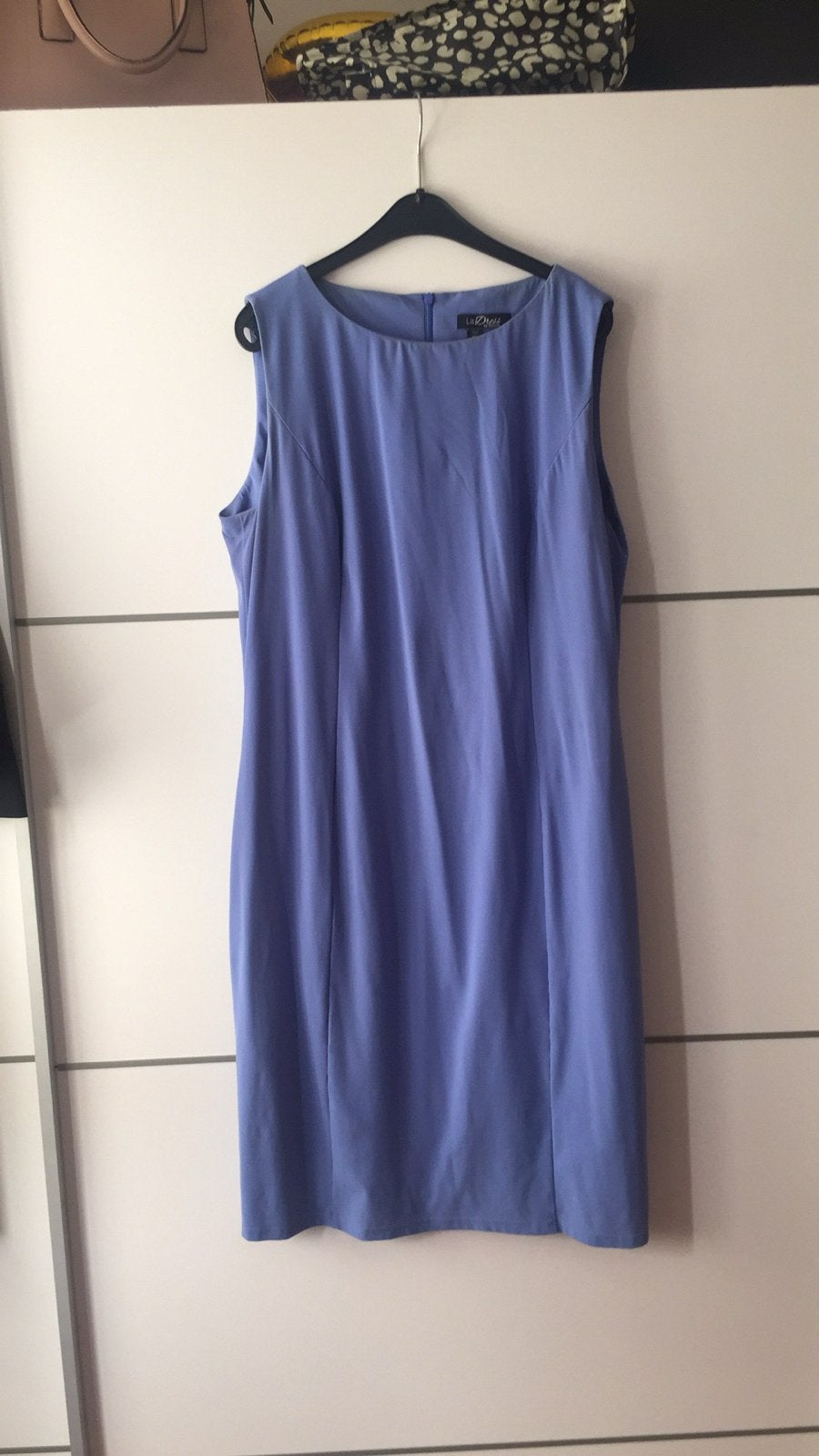 La Dress by Simone jurk, maat XL, Blauw, Maat 42/44 (L), Ophalen of Verzenden, Zo goed als nieuw