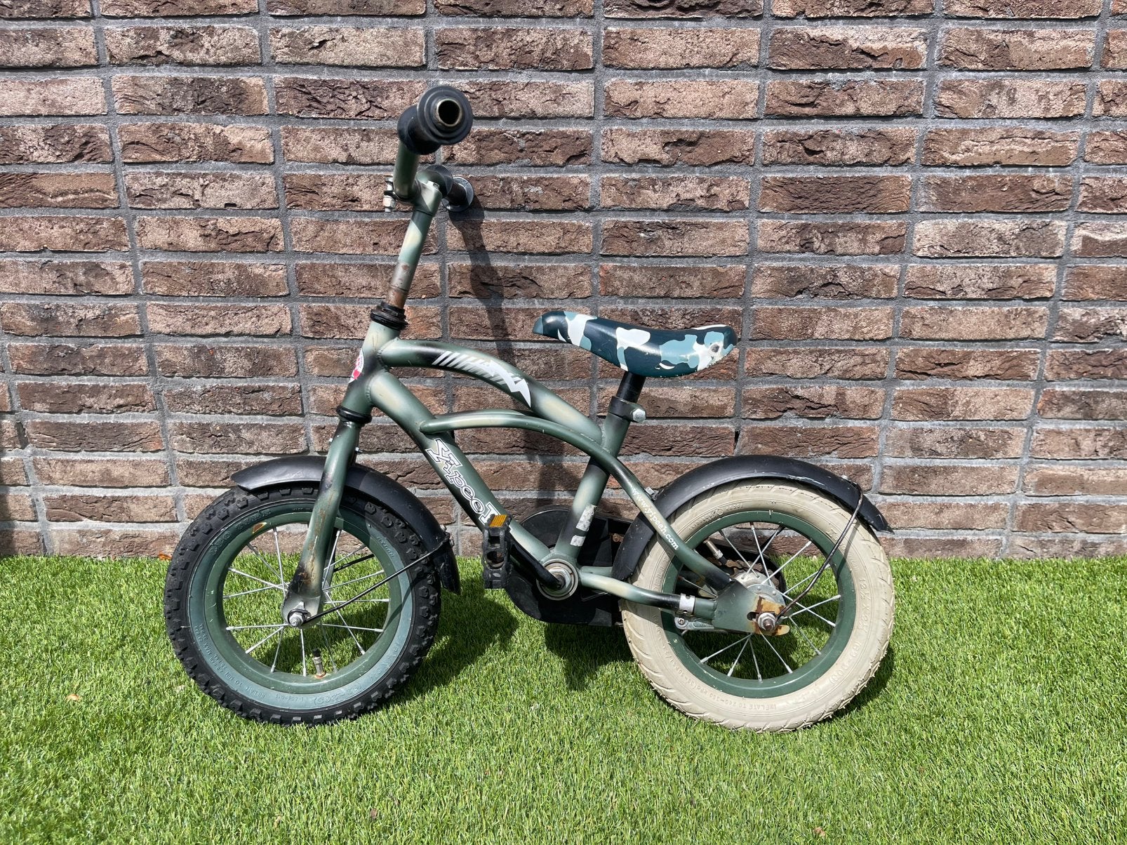 Kinderfietsje -laag model- handig voor kleine kinderen, Ophalen of Verzenden, Gebruikt, Minder dan 16 inch
