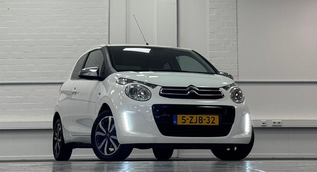 Citroen C1 1.2 PureTech Shine Camera Climate control LM velg, Voorwielaandrijving, Euro 5, Stof, Gebruikt