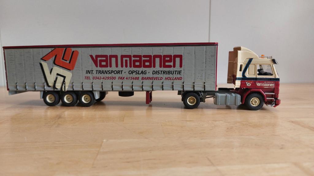 Tekno Scania 3 Van Maanen       CODE 3, Ophalen of Verzenden, Zo goed als nieuw, Bus of Vrachtwagen, Tekno