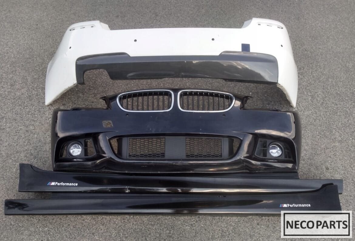 BMW 5 SERIE F10 F11 M PAKKET BUMPER ALLES LEVERBAAR, Gebruikt, -, Ophalen of Verzenden, Achter