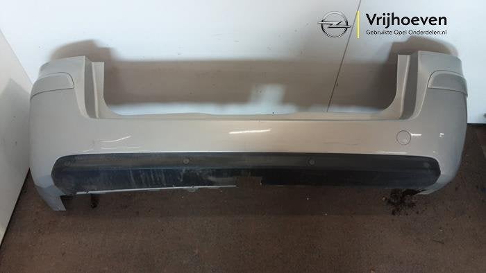 Achterbumper van een Opel Zafira B (Zafira B 05-) (Z167), Gebruikt, -, -, Opel