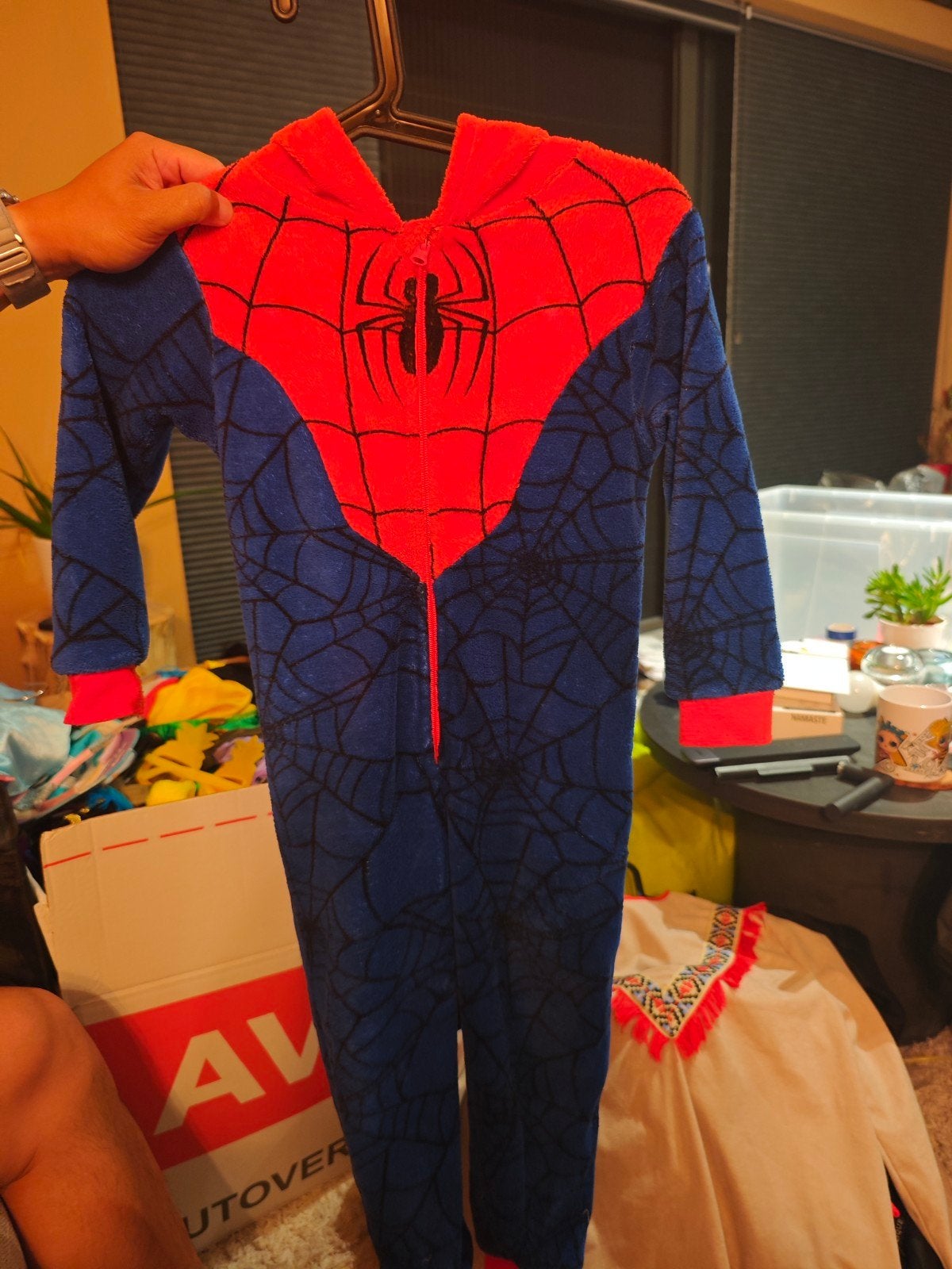 Onesie Spiderman, Kinderen en Baby's, Carnavalskleding en Verkleedspullen, Ophalen of Verzenden, 110 t/m 116, Jongen of Meisje